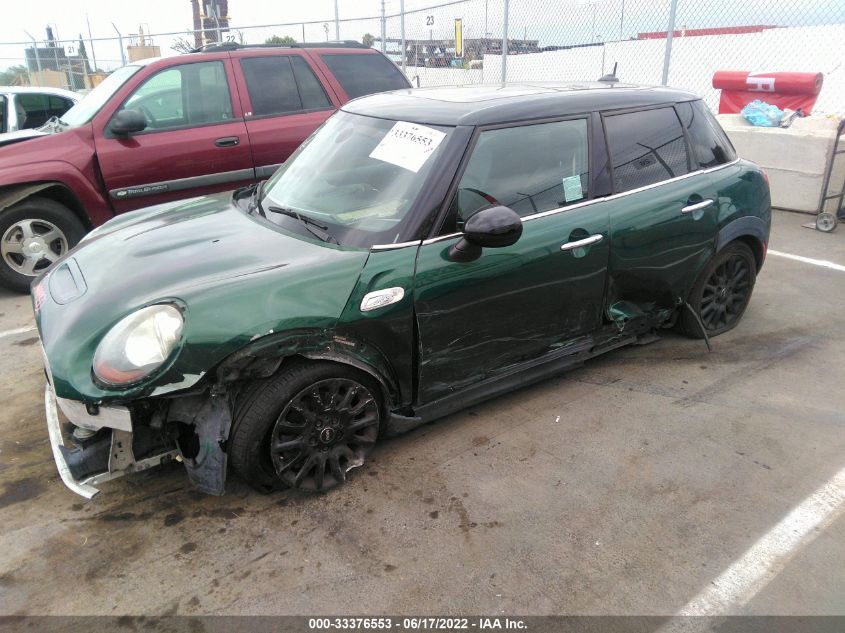 2016 MINI COOPER HARDTOP 4 DOOR S WMWXU3C52G2D30278