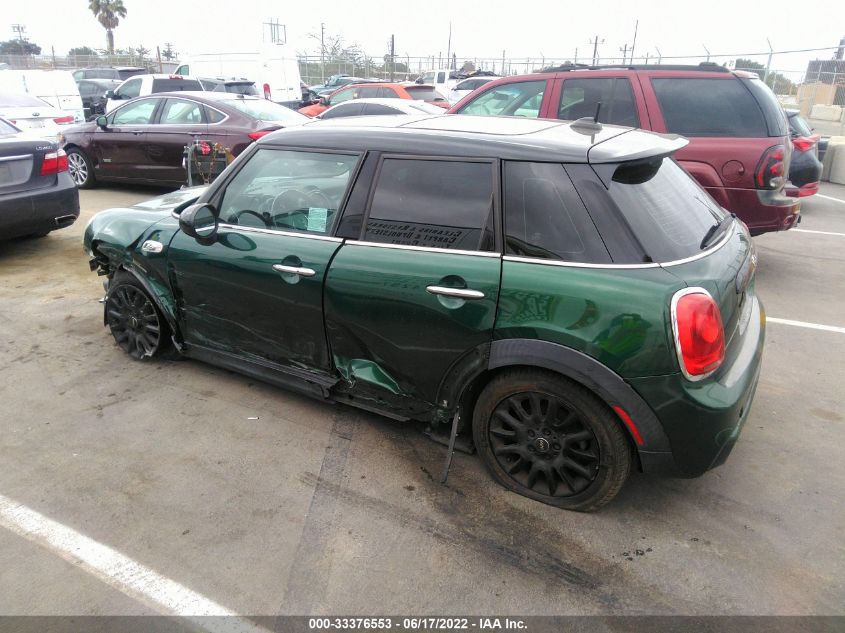 2016 MINI COOPER HARDTOP 4 DOOR S WMWXU3C52G2D30278