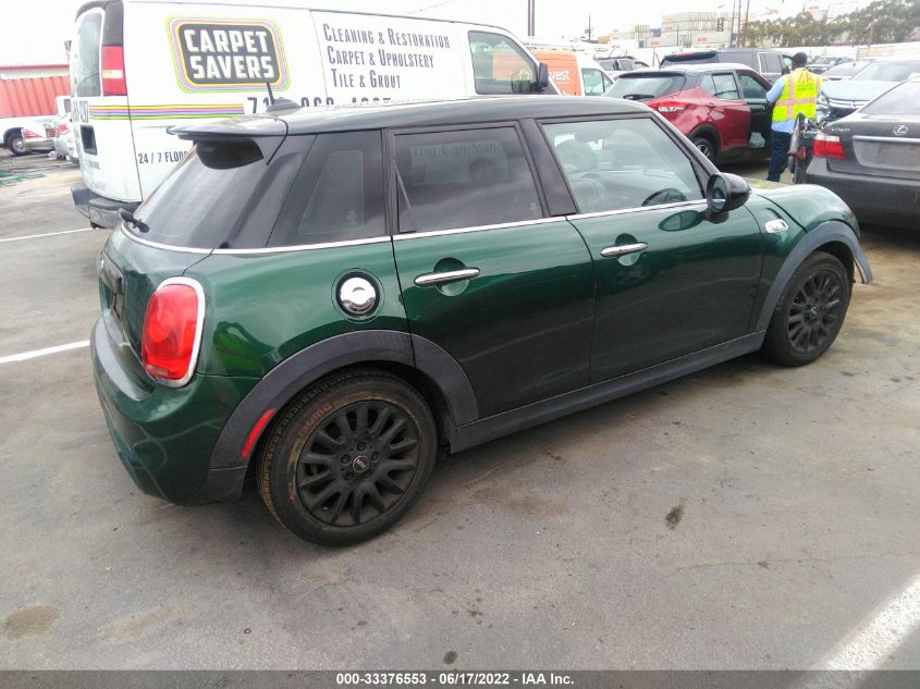 2016 MINI COOPER HARDTOP 4 DOOR S WMWXU3C52G2D30278