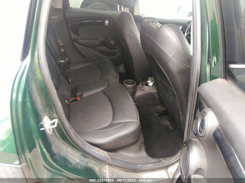 2016 MINI COOPER HARDTOP 4 DOOR S WMWXU3C52G2D30278