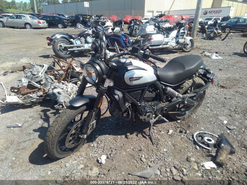 2021 DUCATI SCRAMBLER DESERT SLED ML0KAFPM0MT004684