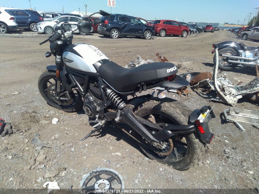2021 DUCATI SCRAMBLER DESERT SLED ML0KAFPM0MT004684