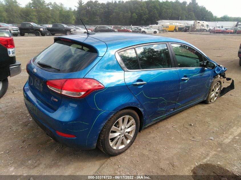 2015 KIA FORTE 5-DOOR EX KNAFX5A8XF5292644