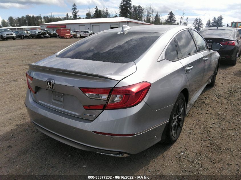 2021 HONDA ACCORD HYBRID EX-L 1HGCV3F55MA001536