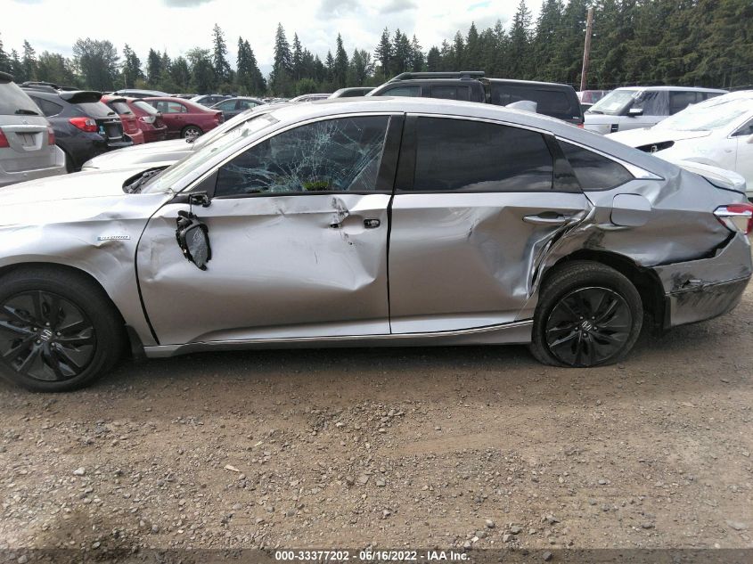 2021 HONDA ACCORD HYBRID EX-L 1HGCV3F55MA001536
