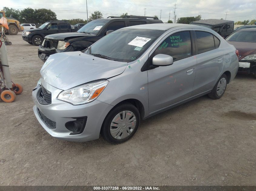 2020 MITSUBISHI MIRAGE G4 ES ML32F3FJ1LHF09034