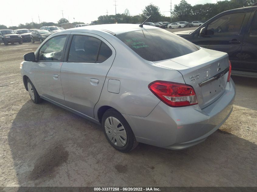 2020 MITSUBISHI MIRAGE G4 ES ML32F3FJ1LHF09034