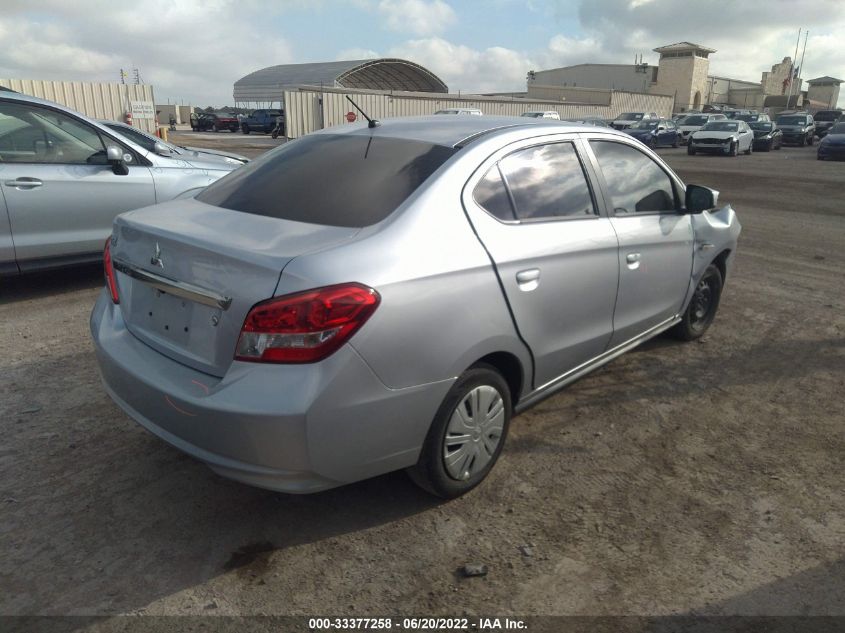 2020 MITSUBISHI MIRAGE G4 ES ML32F3FJ1LHF09034