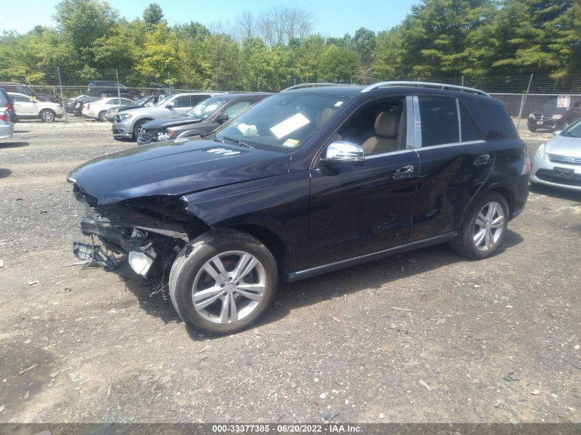 2014 MERCEDES-BENZ M-CLASS ML 350 4JGDA5HB8EA277641