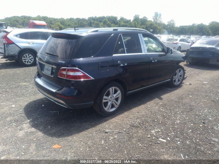 2014 MERCEDES-BENZ M-CLASS ML 350 4JGDA5HB8EA277641