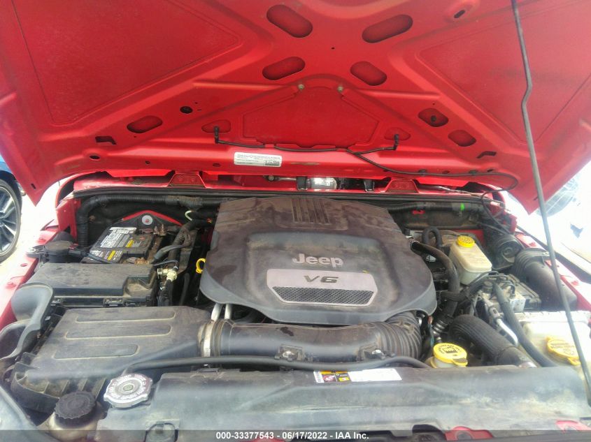 2015 JEEP WRANGLER UNLIMITED SPORT 1C4BJWDG6FL519576