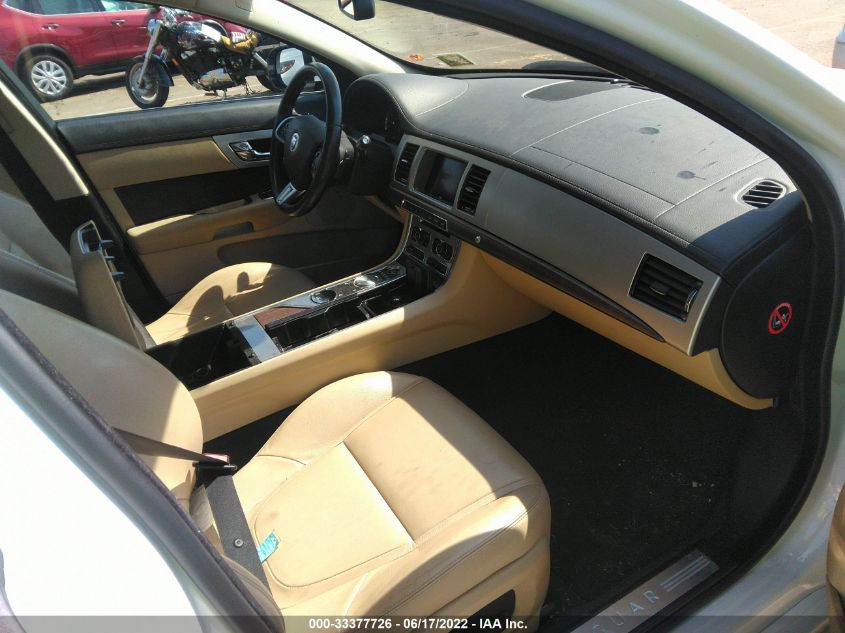 2013 JAGUAR XF I4 RWD SAJWA0ES2DPU08418