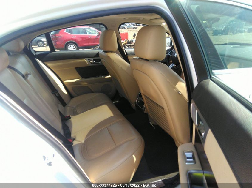 2013 JAGUAR XF I4 RWD SAJWA0ES2DPU08418