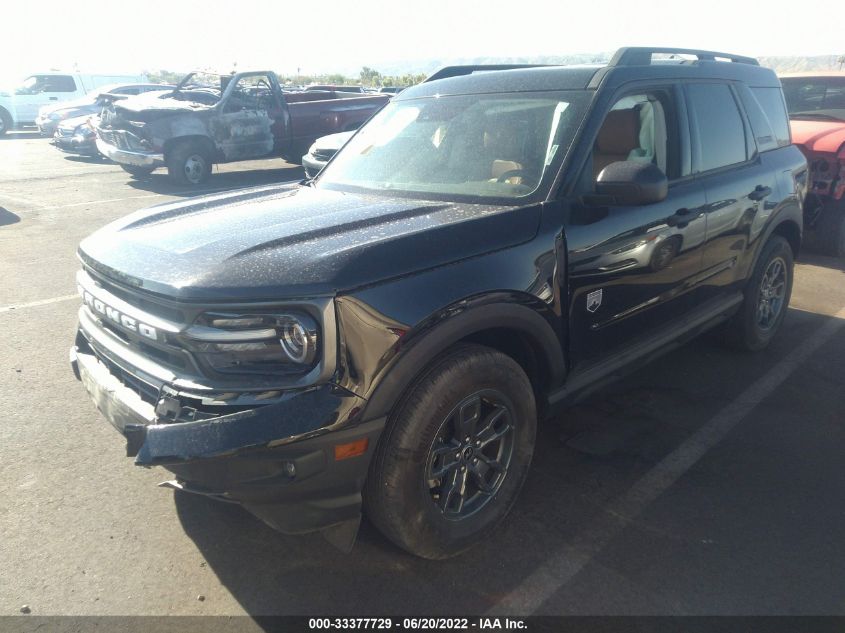 2021 FORD BRONCO SPORT BIG BEND 3FMCR9B62MRA46343