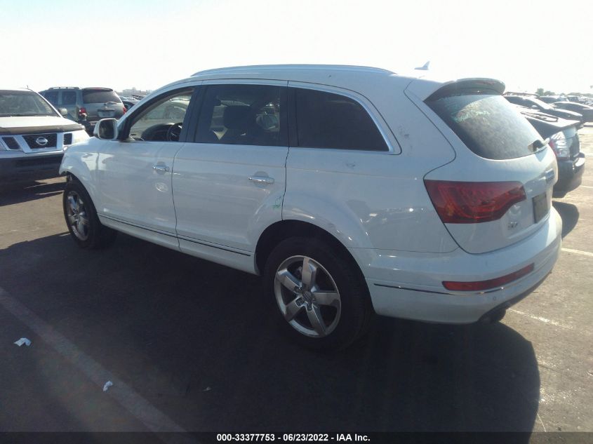 2013 AUDI Q7 3.0T PREMIUM PLUS WA1LGAFE2DD014802
