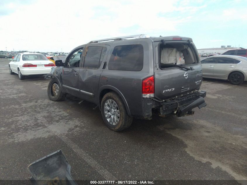 2015 NISSAN ARMADA PLATINUM 5N1BA0NE0FN609493