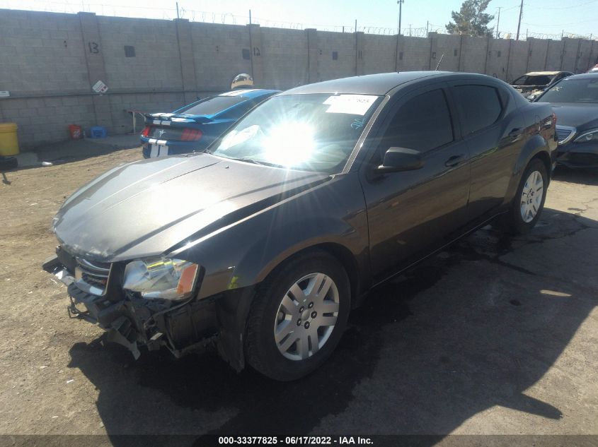 2014 DODGE AVENGER SE 1C3CDZAB4EN224375