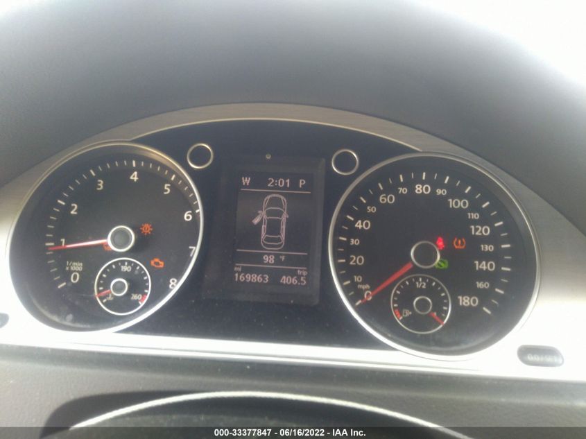 2013 VOLKSWAGEN CC SPORT WVWBN7AN5DE563311