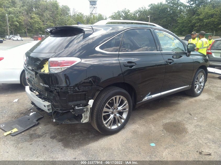 2013 LEXUS RX 450H 450 JTJBC1BA1D2054166