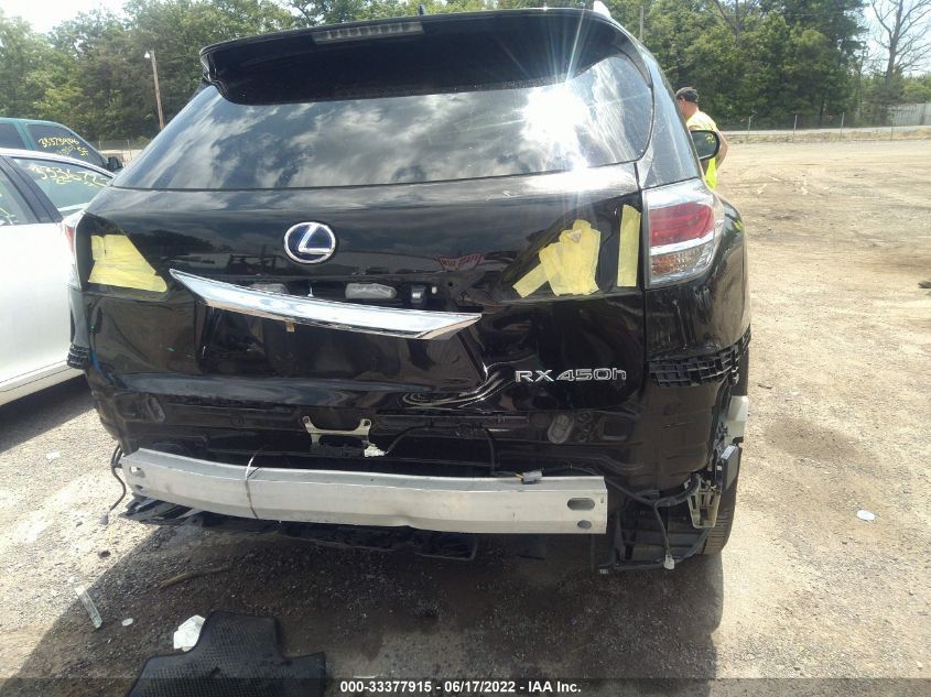 2013 LEXUS RX 450H 450 JTJBC1BA1D2054166