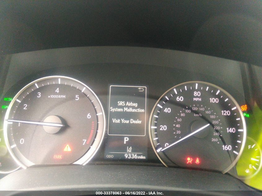 2019 LEXUS RX RX 350 2T2BZMCAXKC172583