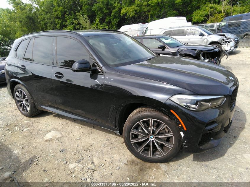 VIN 5UXCR6C01N9L74734 2022 BMW X5 no.1