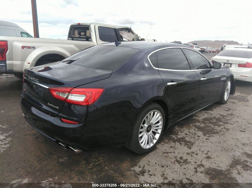 2014 MASERATI QUATTROPORTE S Q4 ZAM56RRA4E1122037
