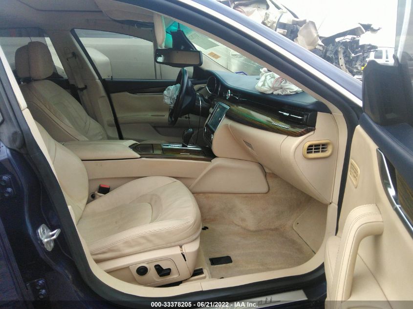 2014 MASERATI QUATTROPORTE S Q4 ZAM56RRA4E1122037