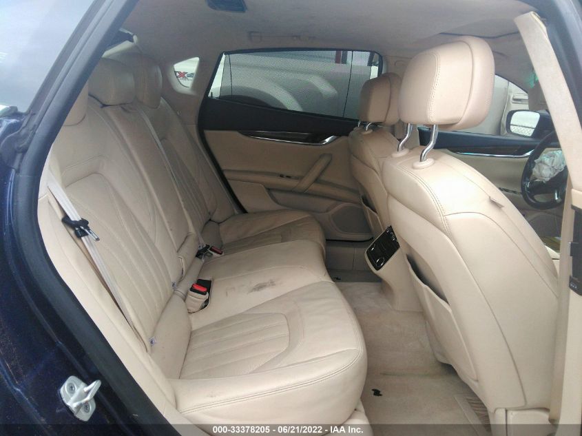 2014 MASERATI QUATTROPORTE S Q4 ZAM56RRA4E1122037