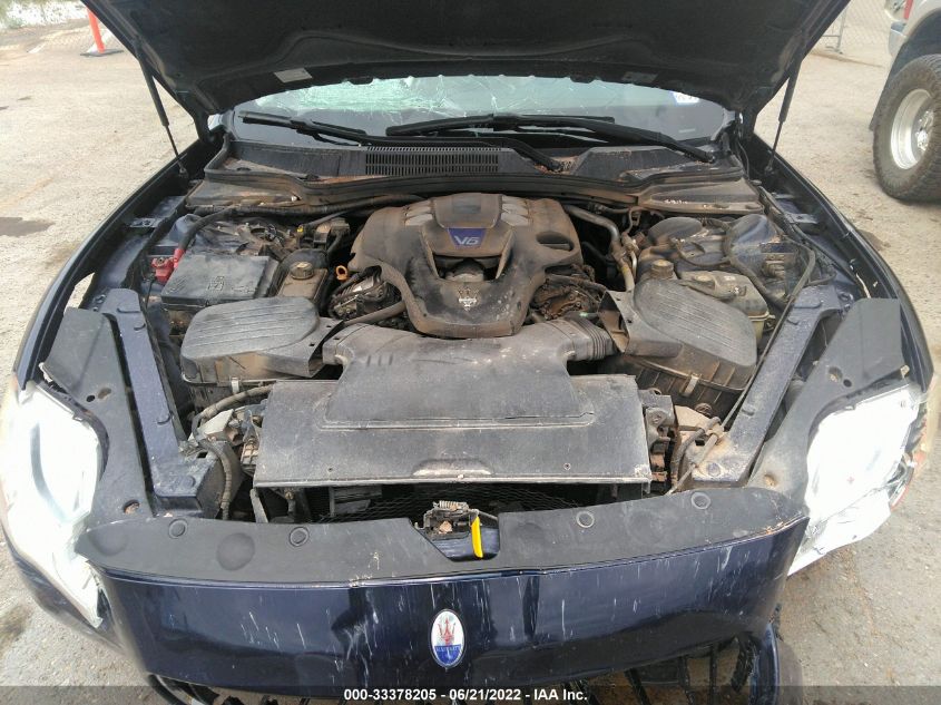 2014 MASERATI QUATTROPORTE S Q4 ZAM56RRA4E1122037