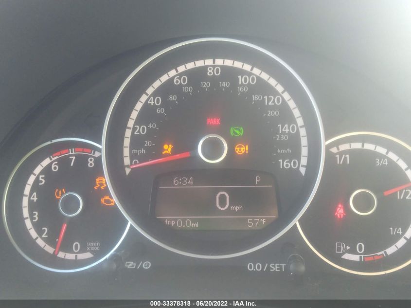 2015 VOLKSWAGEN BEETLE COUPE 1.8T CLASSIC 3VWF17AT3FM606789