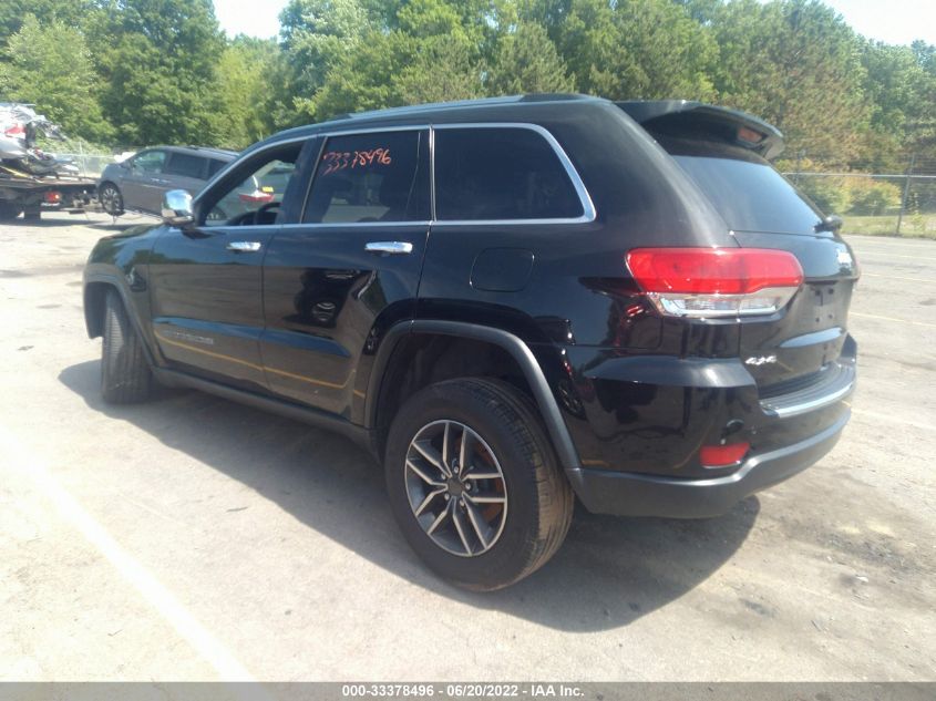 2017 JEEP GRAND CHEROKEE LIMITED 1C4RJFBG2HC624376