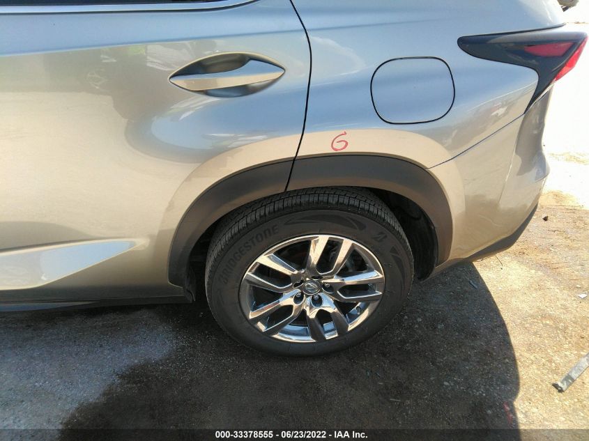 2016 LEXUS NX 200T F SPORT JTJYARBZ0G2026447