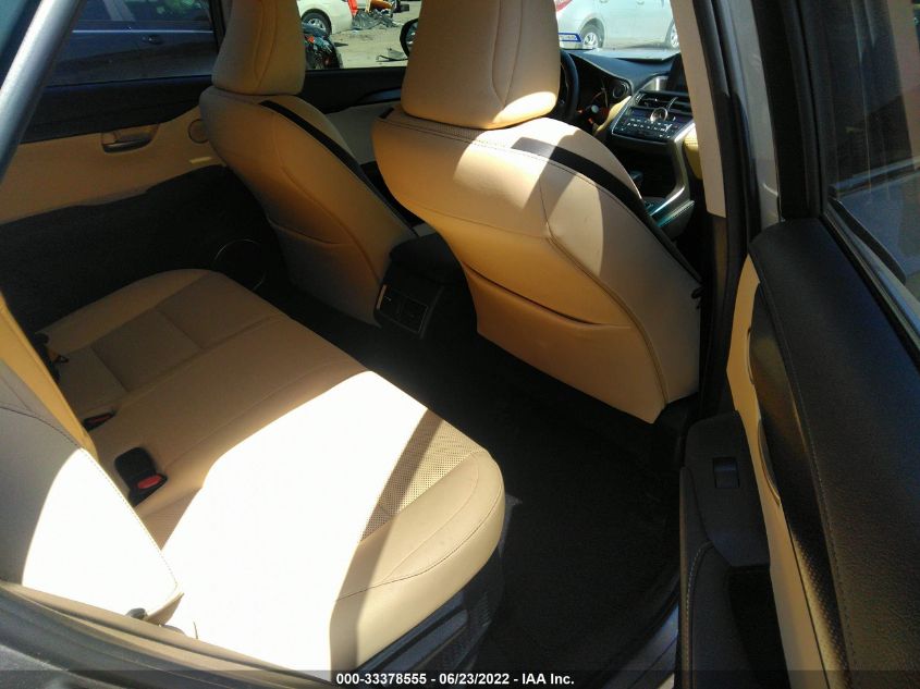 2016 LEXUS NX 200T F SPORT JTJYARBZ0G2026447