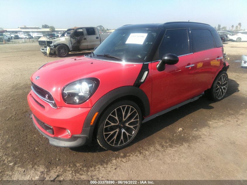 2016 MINI COOPER COUNTRYMAN S WMWZC3C5XGWT10183