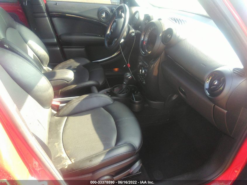 2016 MINI COOPER COUNTRYMAN S WMWZC3C5XGWT10183