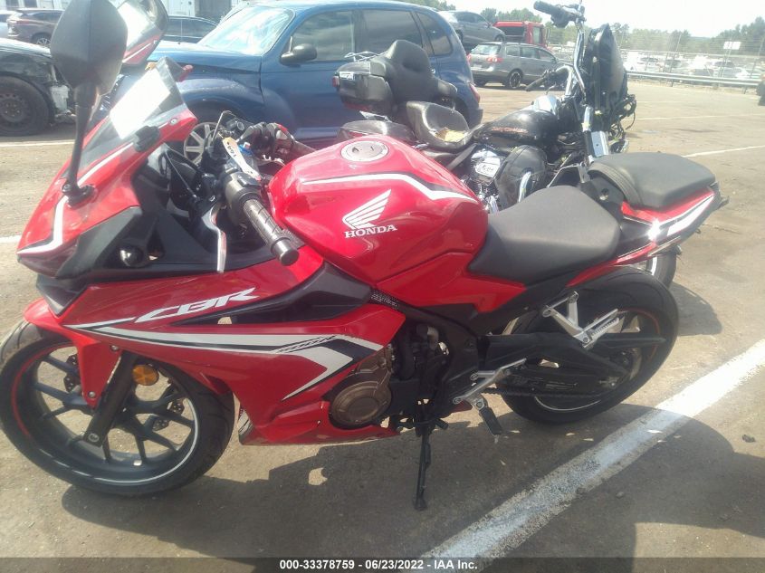 2019 HONDA CBR500 R MLHPC6211K5000350