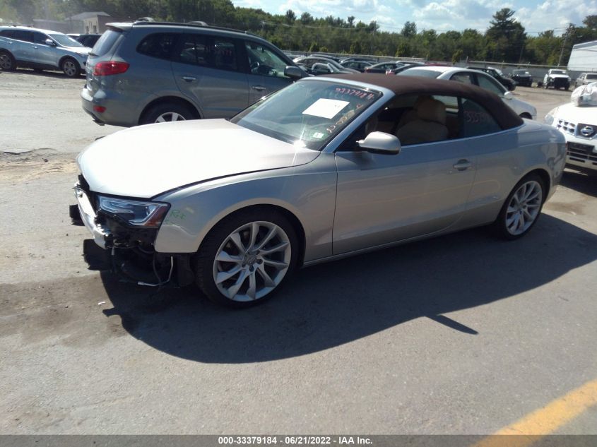 2014 AUDI A5 PREMIUM PLUS WAULFAFH7EN006657