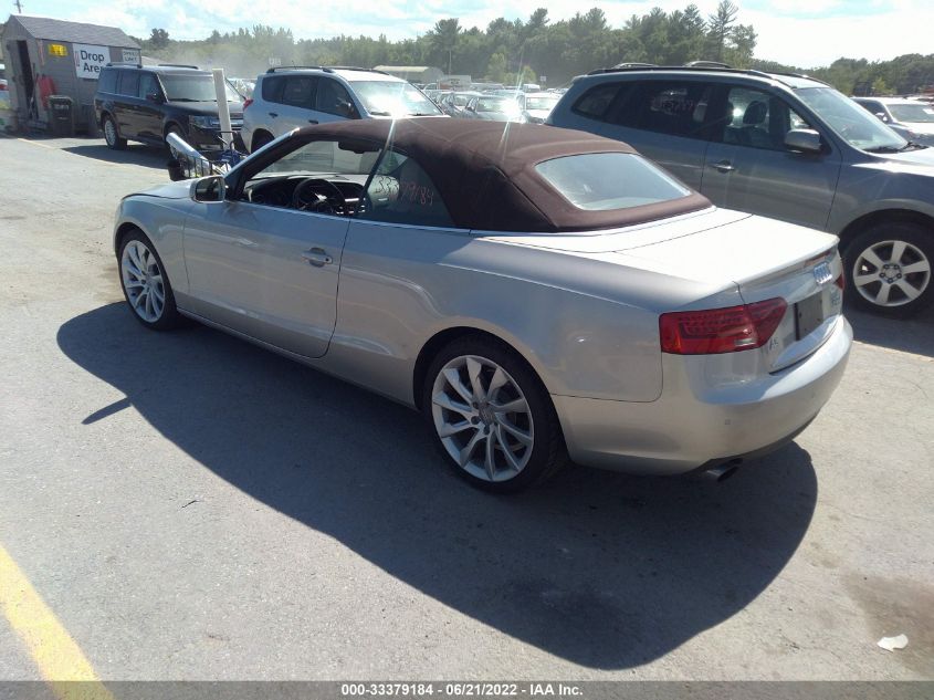 2014 AUDI A5 PREMIUM PLUS WAULFAFH7EN006657