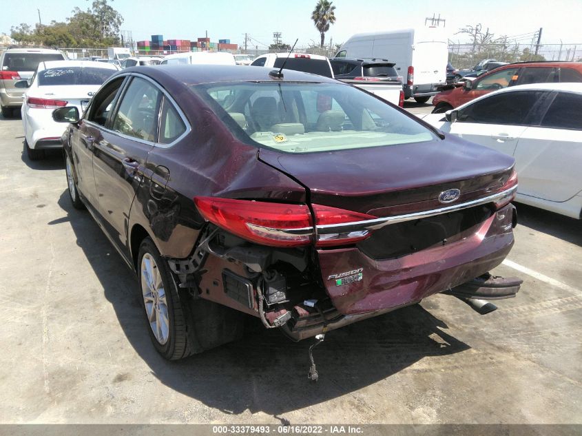 2018 FORD FUSION ENERGI SE 3FA6P0PU4JR244515