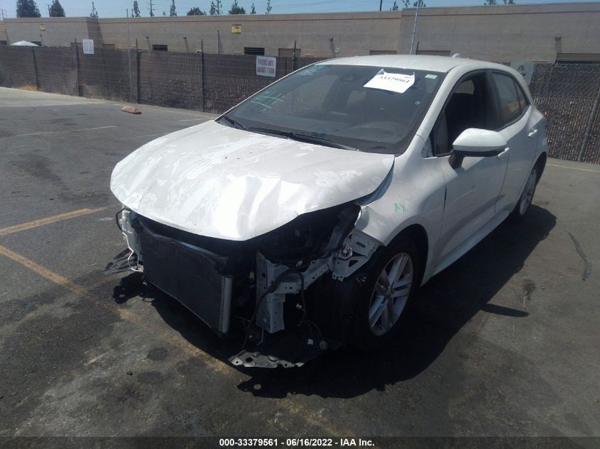 2019 TOYOTA COROLLA HATCHBACK SE/XSE JTNK4RBE5K3042896