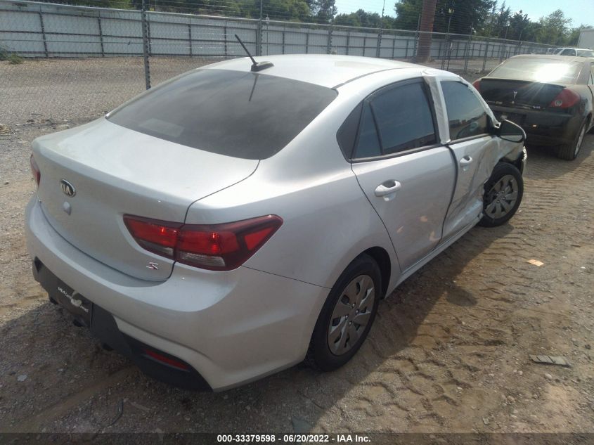2020 KIA RIO S 3KPA24AD6LE256646