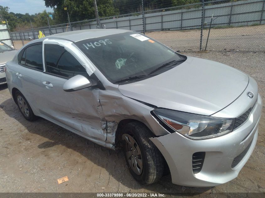 2020 KIA RIO S 3KPA24AD6LE256646