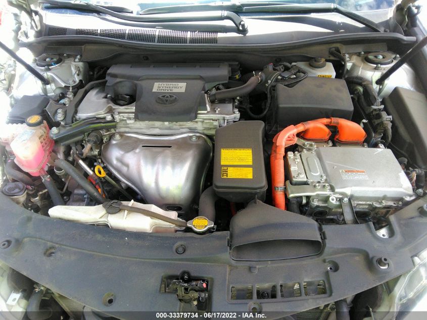 2014 TOYOTA CAMRY HYBRID HYBRID/LE/XLE 4T1BD1FK4EU100383