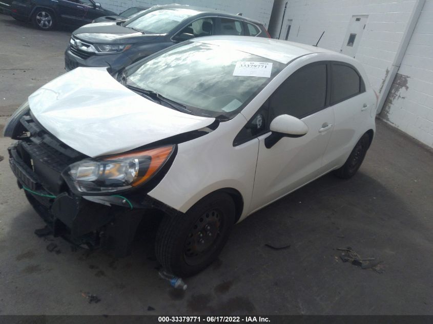 2016 KIA RIO EX KNADN5A31G6625634