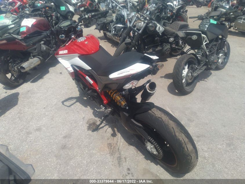 2017 DUCATI HYPERMOTARD 939 ZDM1YBJS0HB013344