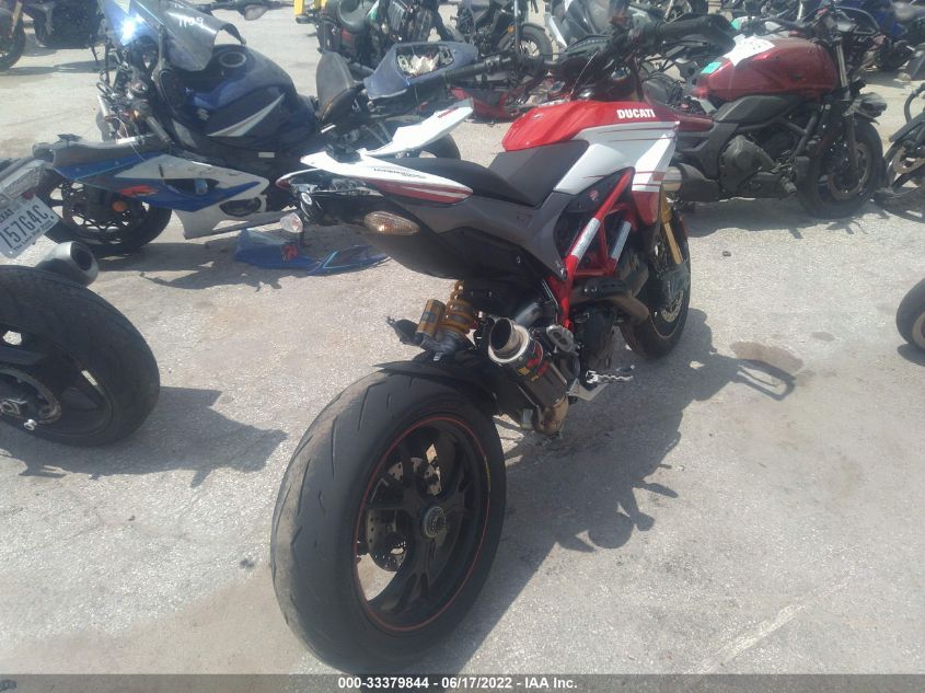 2017 DUCATI HYPERMOTARD 939 ZDM1YBJS0HB013344