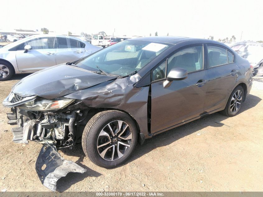 2013 HONDA CIVIC SDN EX 19XFB2F83DE226981