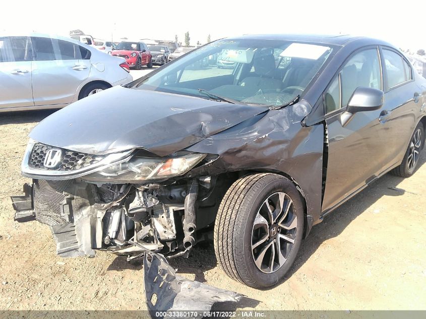 2013 HONDA CIVIC SDN EX 19XFB2F83DE226981