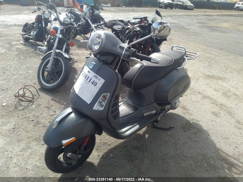 2017 VESPA GTS 300 SUPER ZAPM459L6H5101671
